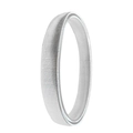 Elastische metalen mouwhouders in zilver met een flexibele veerstructuur - Zilver
