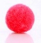 Pompon di cotone rosa acceso da 16mm per ciondoli collana diffusore di oli - Rosso