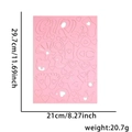 Rosa Filz-Deko-Set für Gender Reveal Party mit verschiedenen Motiven für Mädchen-Themen - Rosa (Girl)