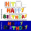 Neon dinosaur Happy Birthday banner for kids with fluorescent UV glow effect - Dinosaur Birthday Letter Banner (DIY Required)