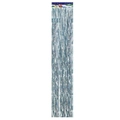 Tenda a frange blu chiaro olografico per decorazioni festive di feste fai da te - Azzurro