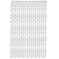 White dove shaped hanging curtain for wedding and holiday party decoration backdrop - Silver