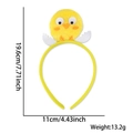 Easter chick headband with dimensions 19.6cm by 11cm for festive costume party - Broken Shell Chick