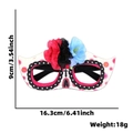 Day of the Dead floral sugar skull glasses frame for party with 16.3cm width dimension - One Size / Day of the Dead Glasses Style F
