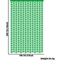 Green 1x2m butterfly fringe curtain background for party and festival decoration - Green