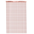 Tenda a frange con stelle a cinque punte oro rosa per decorazione sfondo compleanno - Oro rosa