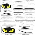 Halloween mummy monster eye stickers set with dimensions and weight for party decor - Bandage Man Style / Halloween Door Sticker