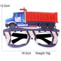Lunettes de fête de chantier avec design de camion, 16,5 cm de large pour enfants - Style Camion