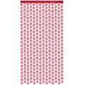 Vibrant red disco ball sequin curtain for festive party background decorations - Red