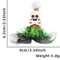 Mini chapeau d'Halloween à paillettes avec motif tête de mort et tulle décoratif - Style Chapeau de Sorcière Crâne Doré