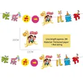 Children's Day paper banner with giraffe and balloon theme, three meters long - Children's Day Joyful Cartoon Banner (LU-5)