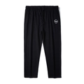 Minimalistische schwarze Herren-Jogginghose mit elastischem Kordelzug und Logo-Print - 3XL / Schwarz