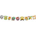Welcome Back school party banner featuring colorful school bus and pencil decorations - Pattern Accessories Banner