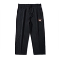 Pantalon de jogging noir avec imprimé singe orange et coutures design en X pour hommes - 2XL / Pantalon de Sport (D215902 Noir)