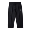 Pantalon de jogging noir pour homme avec broderie gothique et taille à cordon - 2XL / Pantalon De Jogging Imprimé Gothique (D215908 Noir)