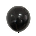 Ballon révélateur de genre en latex noir brillant de 36 pouces à haute réflexion - Grand Ballon Noir Uni / Noir