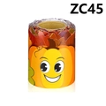 Detail of autumn pumpkin and maple leaf stickers roll for festive classroom decoration - Cartoon Pumpkin Maple Style (ZC45)