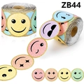 Glittery smiley face bulletin board border rolls in vibrant colors for classroom decor - 5.5cm Width x 10m Length