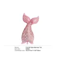 Mermaid tail foil balloon for kids birthday party decoration size 22x39 inches pink color - INS Style Pink Mermaid Tail