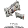 Double-sided 100 dollar bill foil balloon for themed party and KTV decorations - New Style 100 Dollar Bill
