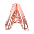 16 inch rose gold foil balloon letter A for birthday party decoration and wedding events - 16 Inch Thin-Letter A / Rose Gold