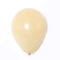 Single champagne matte latex balloon for elegant party decoration and balloon arches - 5 Inch Apricot
