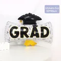 Palloncino laurea 55x40cm a forma di tocco nero e oro per decorazioni festa diploma - Diploma di Laurea con Tocco