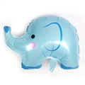 Cute light blue baby elephant foil balloon for birthday party decorations - Cute Blue Elephant