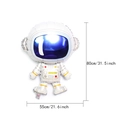 31,5 Zoll Astronaut Folienballon für Weltraum-Themen Geburtstagsparty-Dekoration - Großer Astronaut