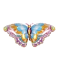 Colorful butterfly foil balloon in pink and blue for kids birthday party decoration - Blue