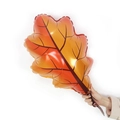Globo de papel de aluminio de hoja de membrillo naranja para decoración de fiestas - Hojas Amarillas