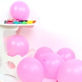Detailansicht der 10-Zoll verdickten rosa Latexballons für die Geburtstagsdekoration - 10 Zoll 2.2g / Rosa