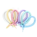 Chrom-Glanz-Modellierballons in Gold Silber Pink Violett und Blau Tönen - Gemischtes Metallic