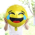 Laughing crying emoji foil balloon for birthday parties and celebrations - Face With Tears Of Joy Emoji