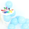Himmelblaue 10-Zoll dicke Latexballons Set für Party und Hochzeit Bogen Dekorationen - 10 Zoll 2.2g / Hellblau