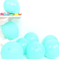 Thick mint green latex balloon set for birthday party and wedding arch decorations - 10 Inch 2.2g / Teal Blue