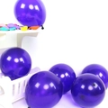 Glossy deep purple 10-inch thick latex balloons for wedding and party decorations - 10 Inch 2.2g / Deep purple