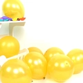 Set of 10-inch 2.2g thickened bright yellow latex balloons for party arch decorations - 10 Inch 2.2g / Gold