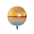 Runder Folienballon mit Sonnenuntergang-Landschaft für Weltraum-Themenparty Deko - 22-Zoll 4D Sonnenaufgang