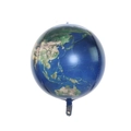 3D Erdkugel Folienballon mit Weltkarten Design für Weltraum Motto Partys - 22-Zoll 4D Erde