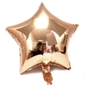 Palloncino in alluminio a stella oro rosa da 18 pollici per decorazioni di feste - Stella Oro Rosa da 18 Pollici