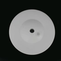 Witte plastic ronde boogconnector basis voor hartvormige klaver ballonstandaard - Kleine Kolomvoet