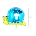 16 inch cute green and blue cartoon snail foil balloon for birthday party decorations - Mini Snail