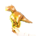 Mini orange Tyrannosaurus Rex aluminum foil balloon for children birthday party decor - Mini Raptor