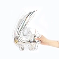 16" / Silver Number 4