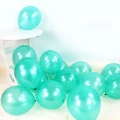 Pearlescent Tiffany blue latex balloon for wedding party arch decoration set - Green
