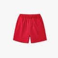 Short rouge pour garçon en coton avec taille élastique et poches pour l'été - Short Rouge (2043K) / 6Y(130cm)