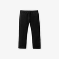 Leggings noirs en coton pour filles avec taille élastique pour une tenue d'automne confortable - 2Y(90cm) / Legging Noir (22306k)