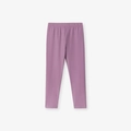 Lila katoenen kinderlegging met elastische taille en zachte gebreide stof - 3Y(100cm) / Broek Alleen (2173K)