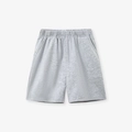 Classic grey cotton boys athletic shorts with elastic waistband and side pockets - 2Y(90cm) / Gray (1026)